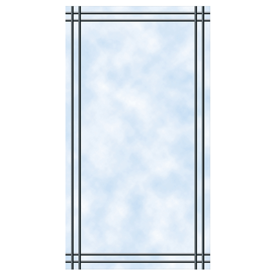 Ultimate Collection, Bespoke Doors, Northumberland Glazing Pattern