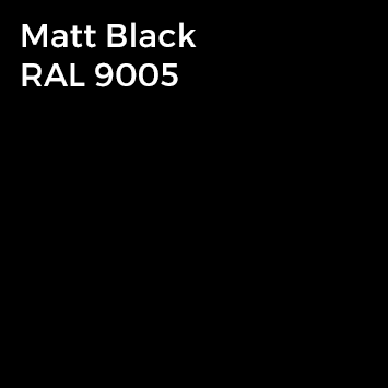Matt Black RAL 9005