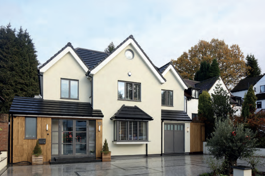 Aluminium glazing - full house renovation