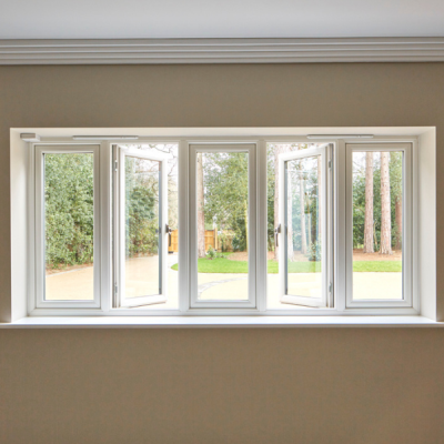 Modern UK home with energy-efficient PVCu windows